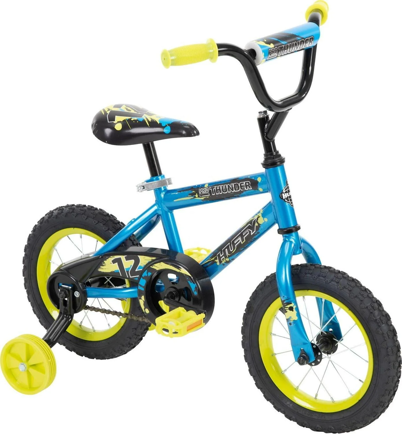Huffy Boys' 12 In. Pro Thunder Bike, 1 Speed, Tropic Blue