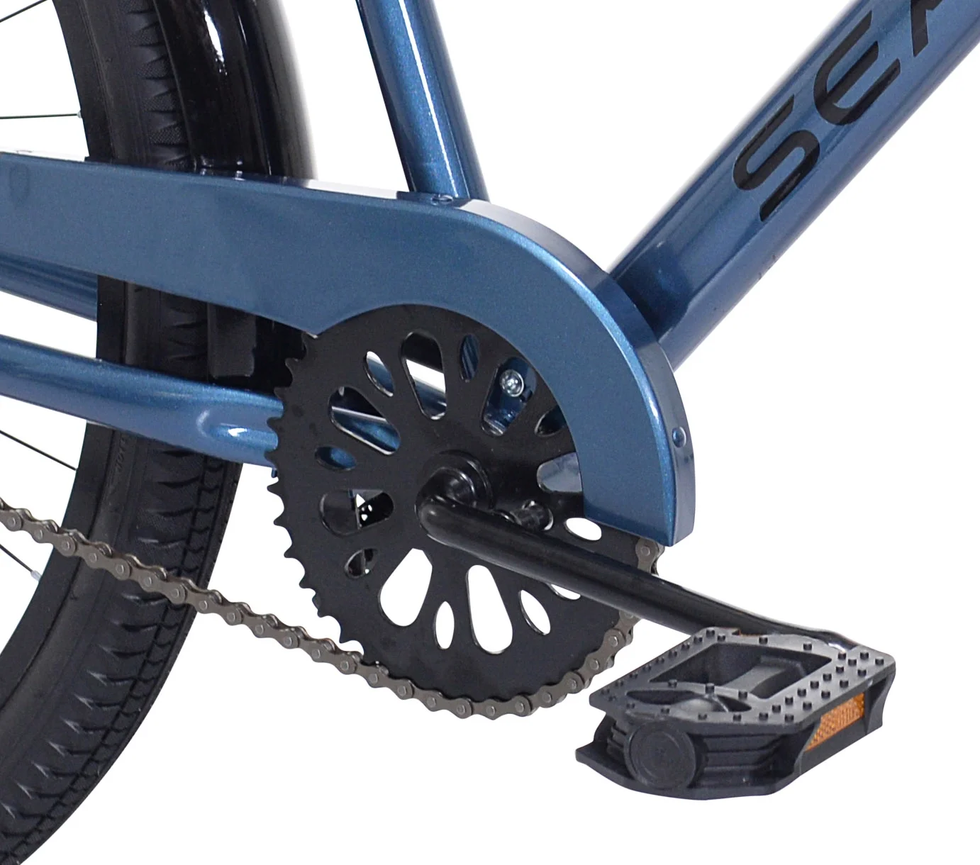 Bicycles 27 5 in Male Sea Change Beach Cruiser Bike, Metallic Blue Image 7