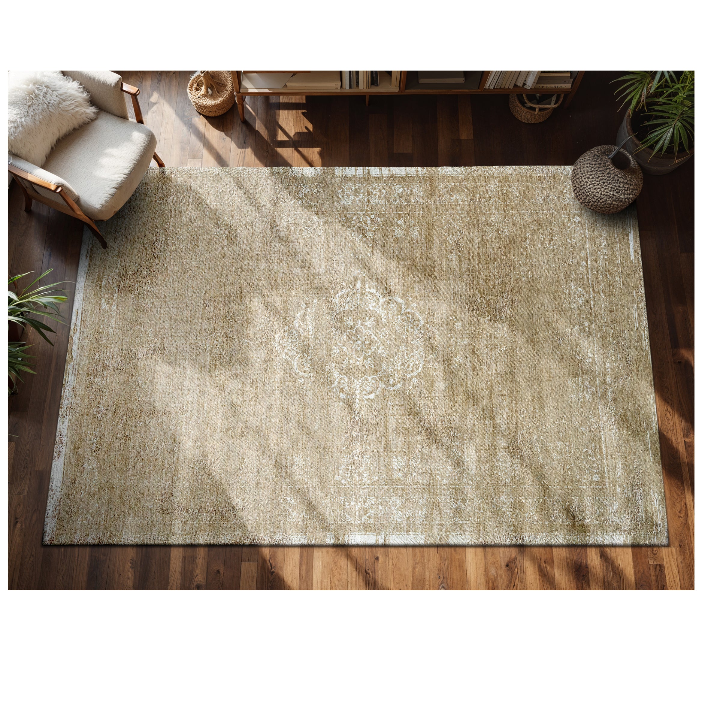 Louis de Poortere Medallion Fading World Vloerkleed 240 x 340 cm - Mil
