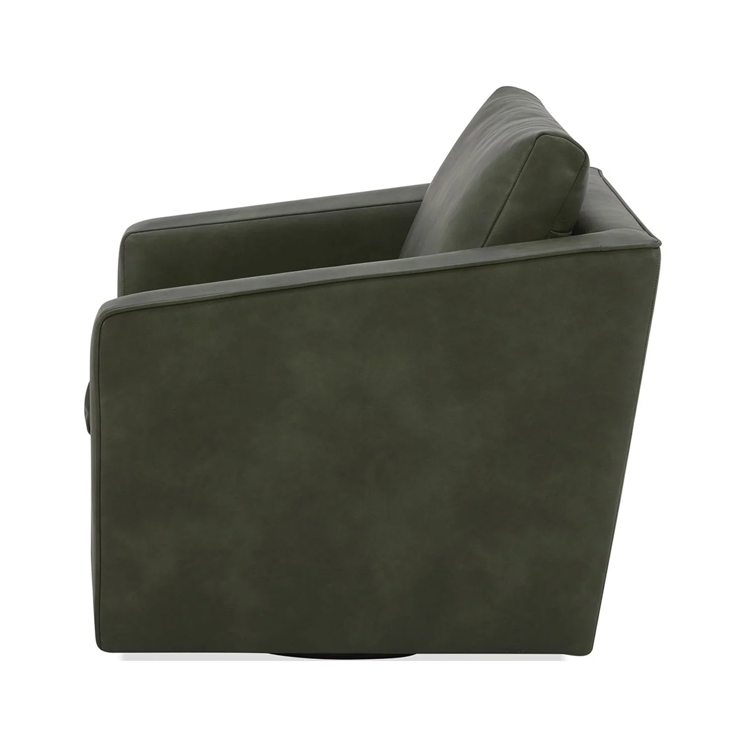 Better Homes & Gardens Steele Swivel Accent Chair, Camel Faux Leather