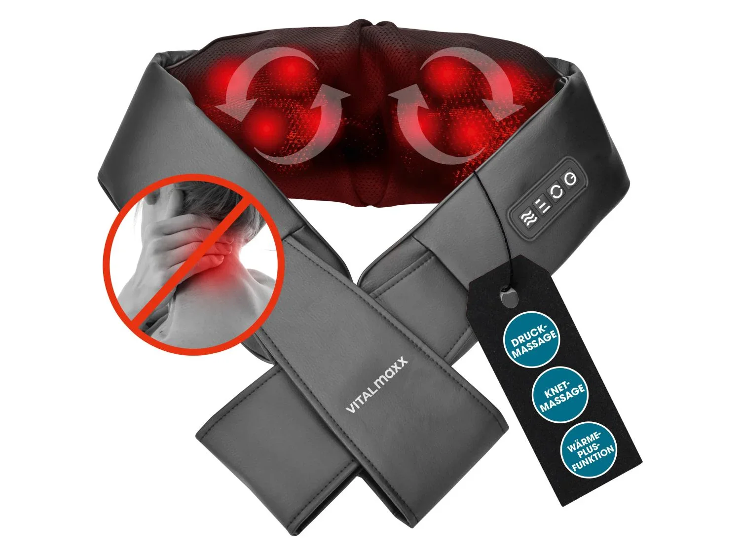 VitalMaxx Appareil de massage Shiatsu