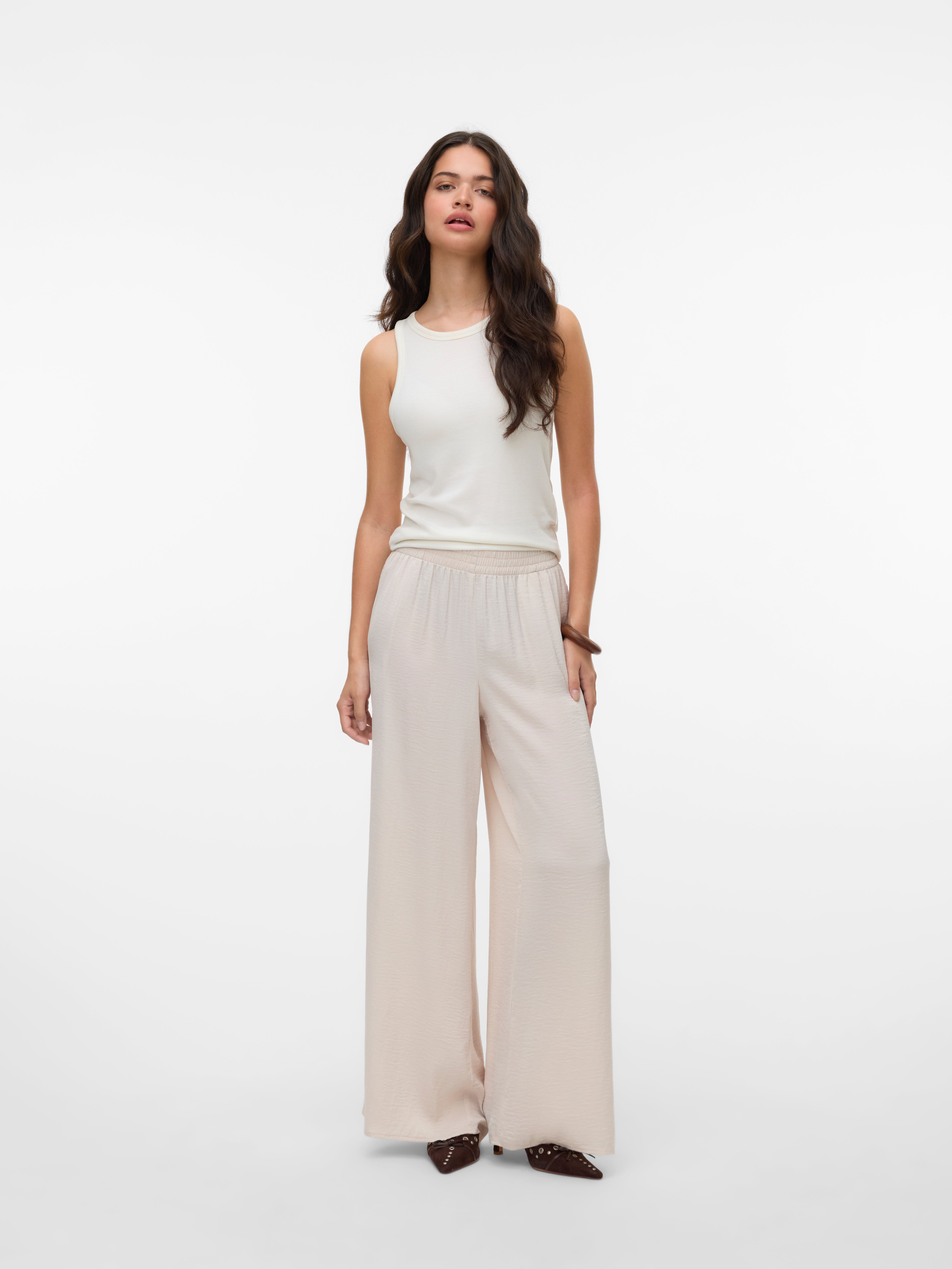 VERO MODA® SNVICKY Mid waist Trousers