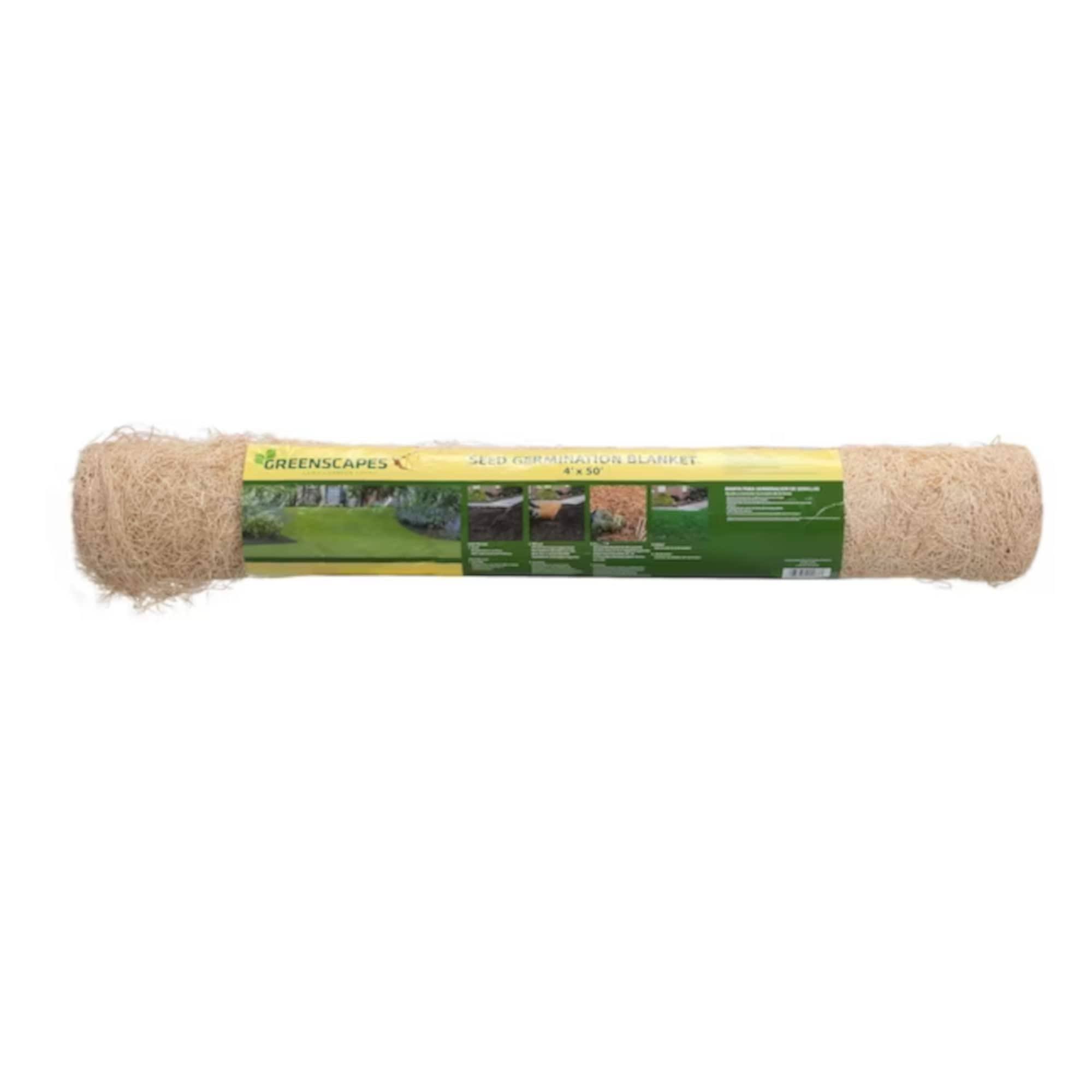 Greenscapes 50-ft x 4-ft Wood Fiber Seed Blanket | 10032