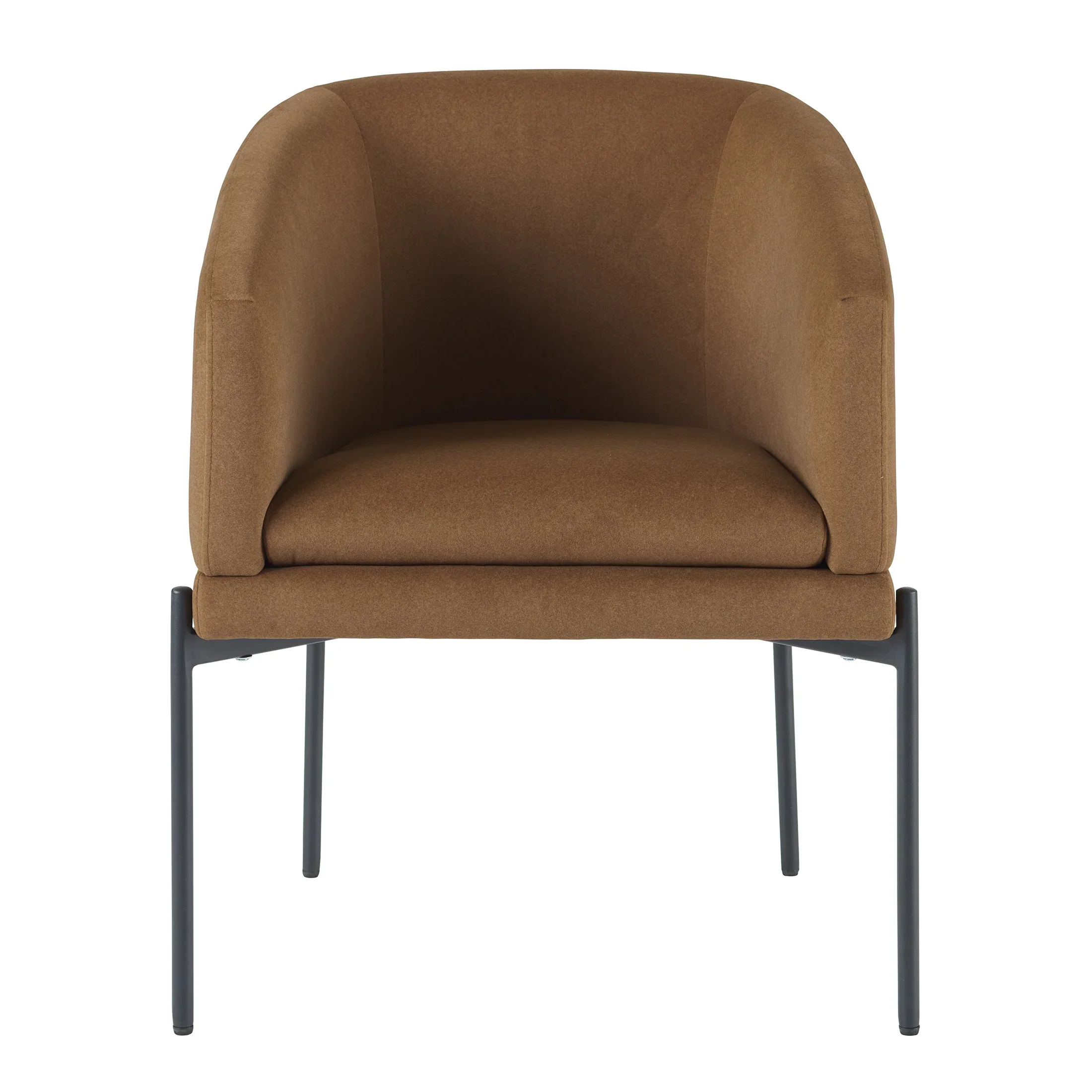Better Homes & Gardens Wyatt Velvet Dining Chairs, Beige, 2 Pack