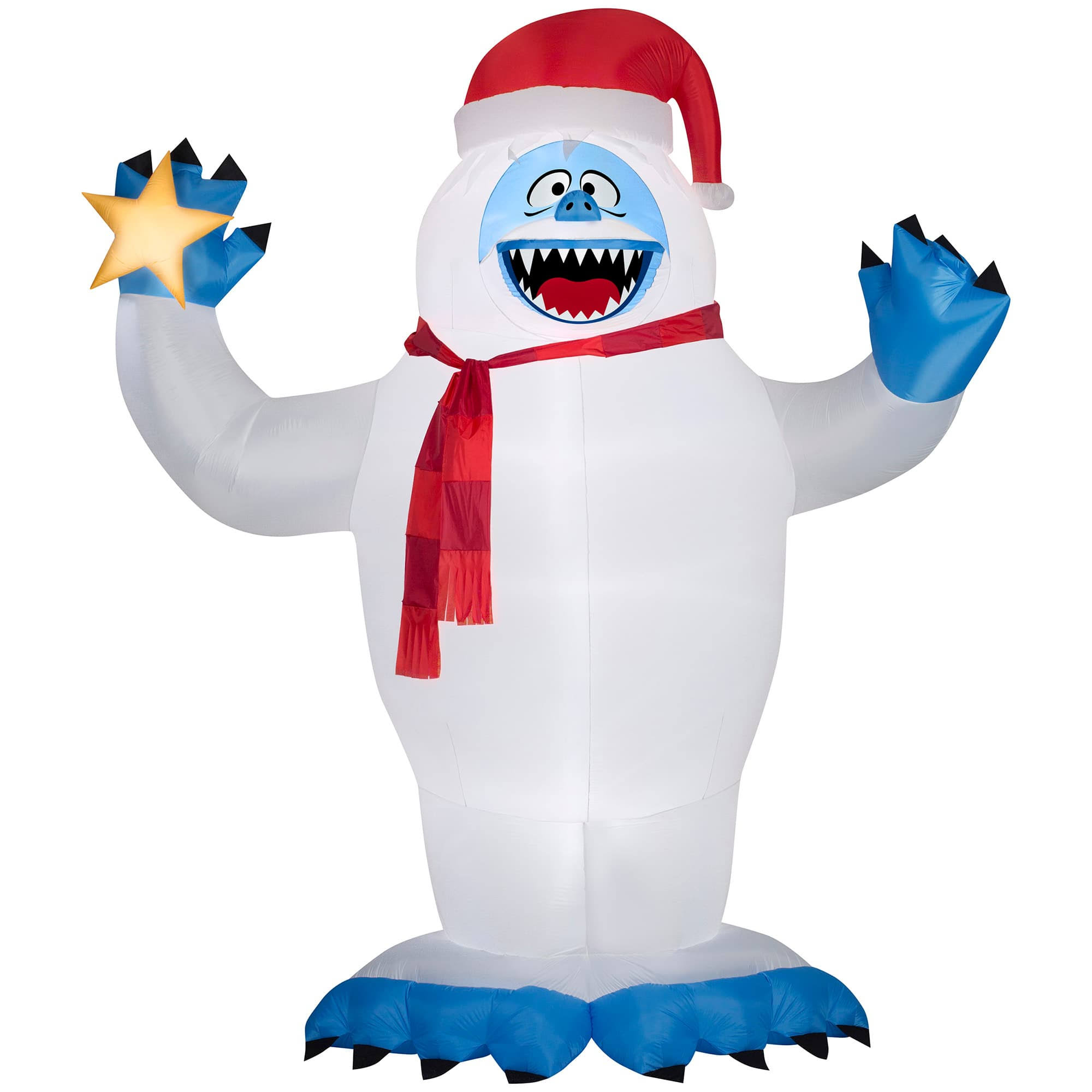 Gemmy 882544 Christmas Inflatable Abominable Snowman, 12-Feet
