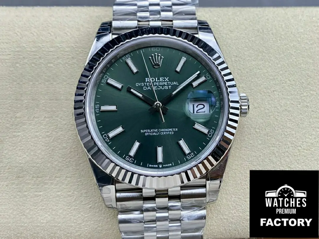 Rolex Datejust M126334-0027 VS Factory Green Dial