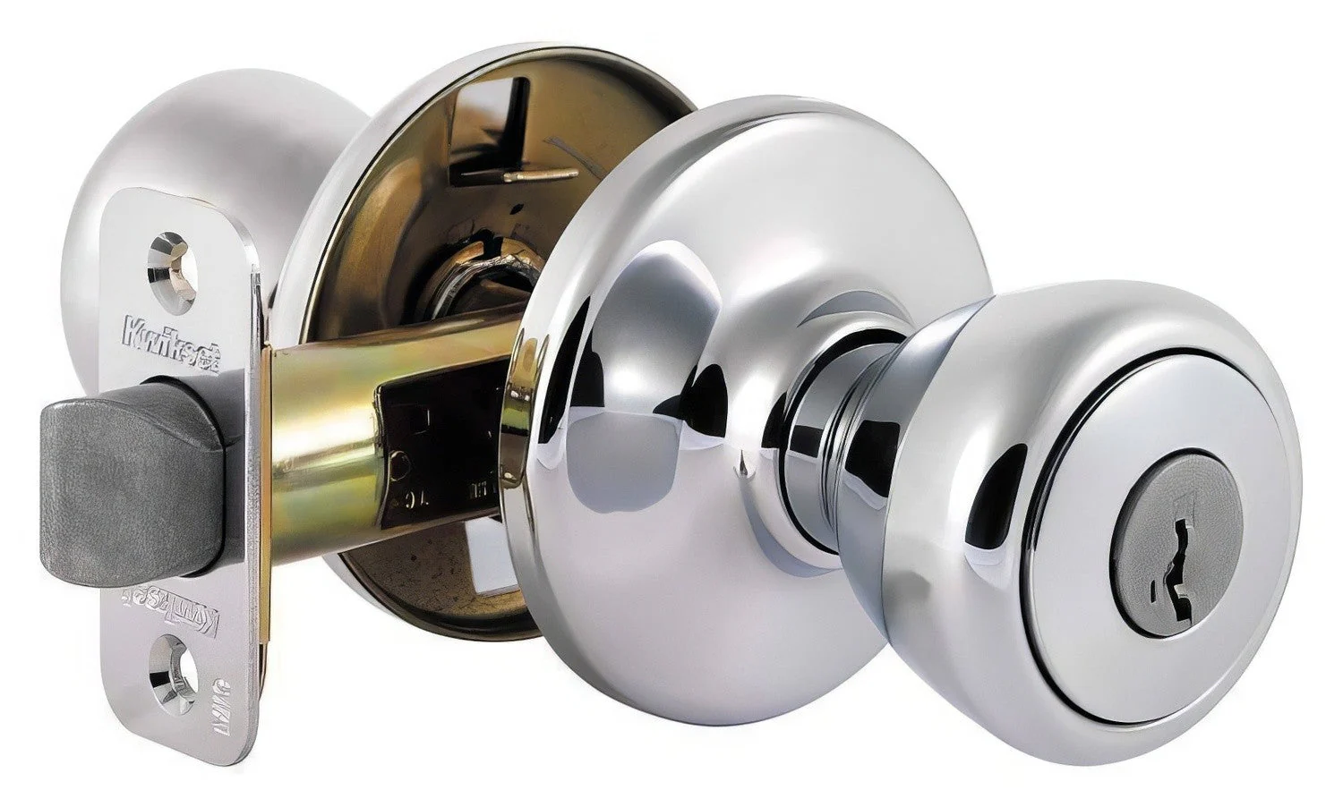 Kwikset 400T-S Tylo Single Cylinder Keyed Entry Knob - TA Screen Specialist, Inc.