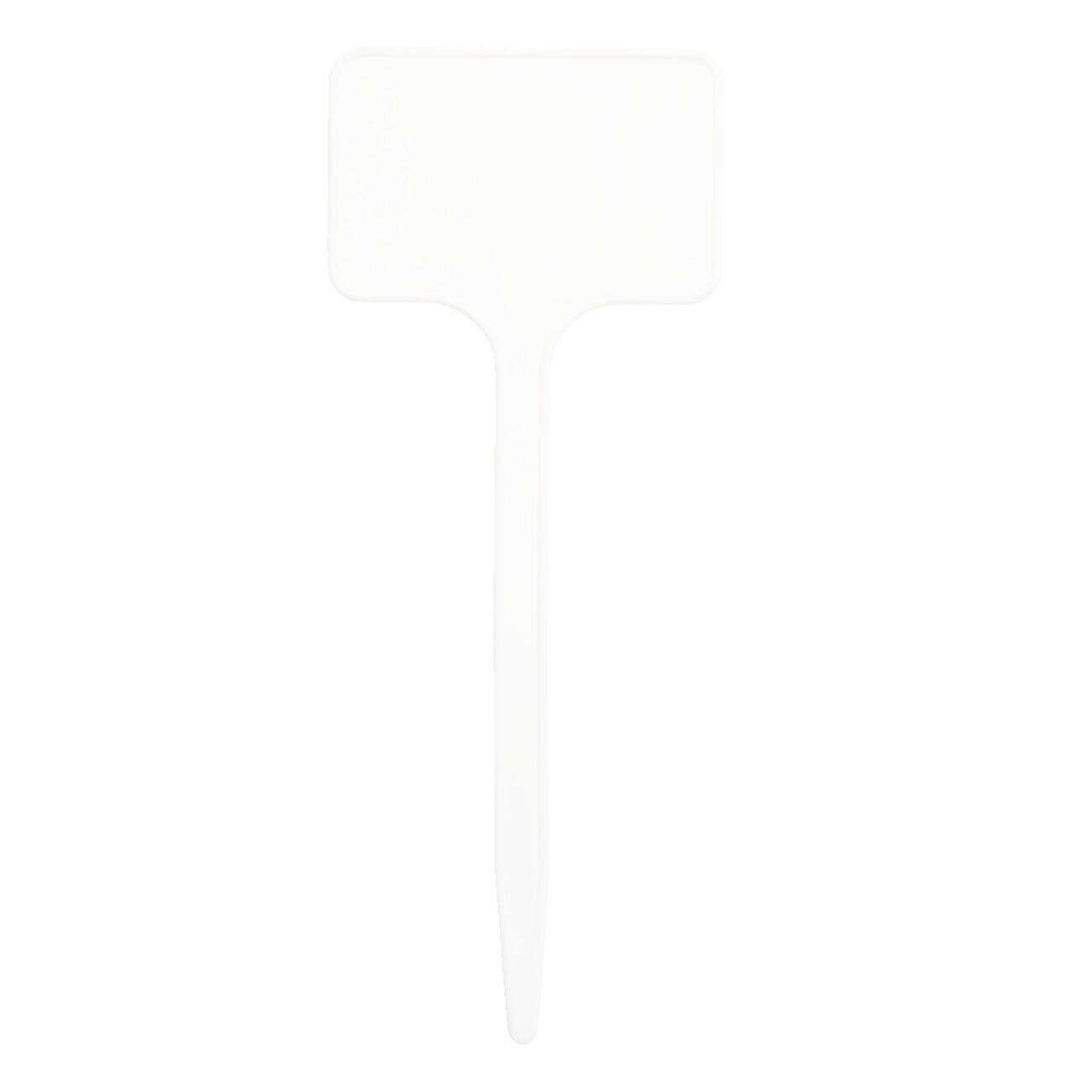 Étiquette à planter x17 en plastique blanc H14cm