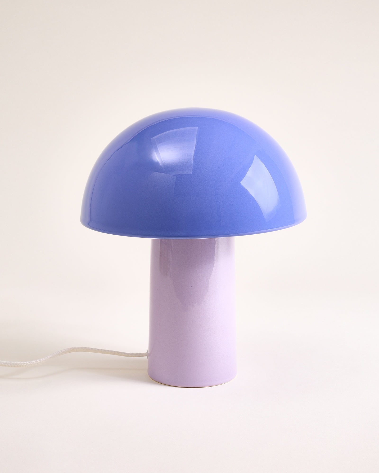 COGUMELO - CERAMIC LAMP CORNFLOWER PURPLE
