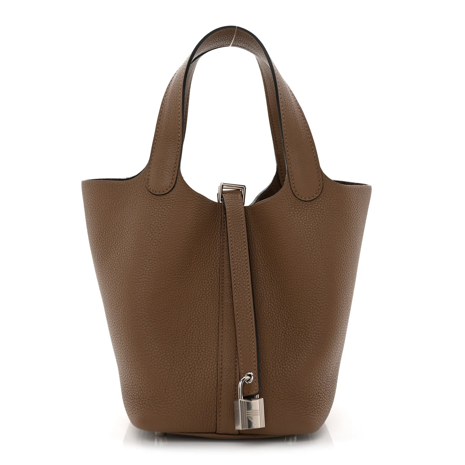 Taurillon Maurice Picotin Lock 18 PM Beige De Weimar
