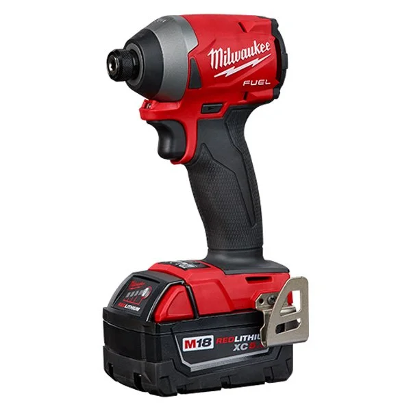 M18 Fuel 1/4" 18V Hex Impact Driver Kit 2853-22 with (2) 5Ah Batteries, Charger, Carrying Case - Image 6