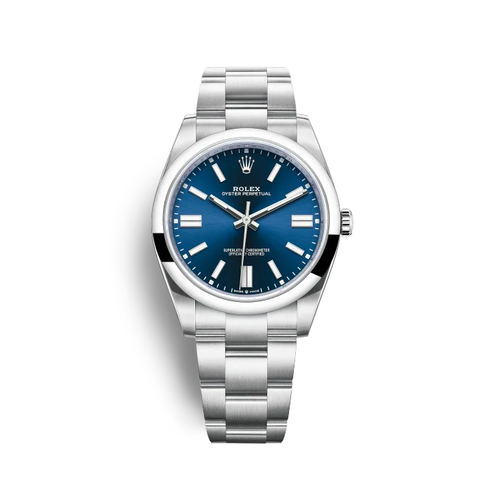 [Super Clone]R124300 Oyster Perpetual 41 'Bright Blue' Brand - New