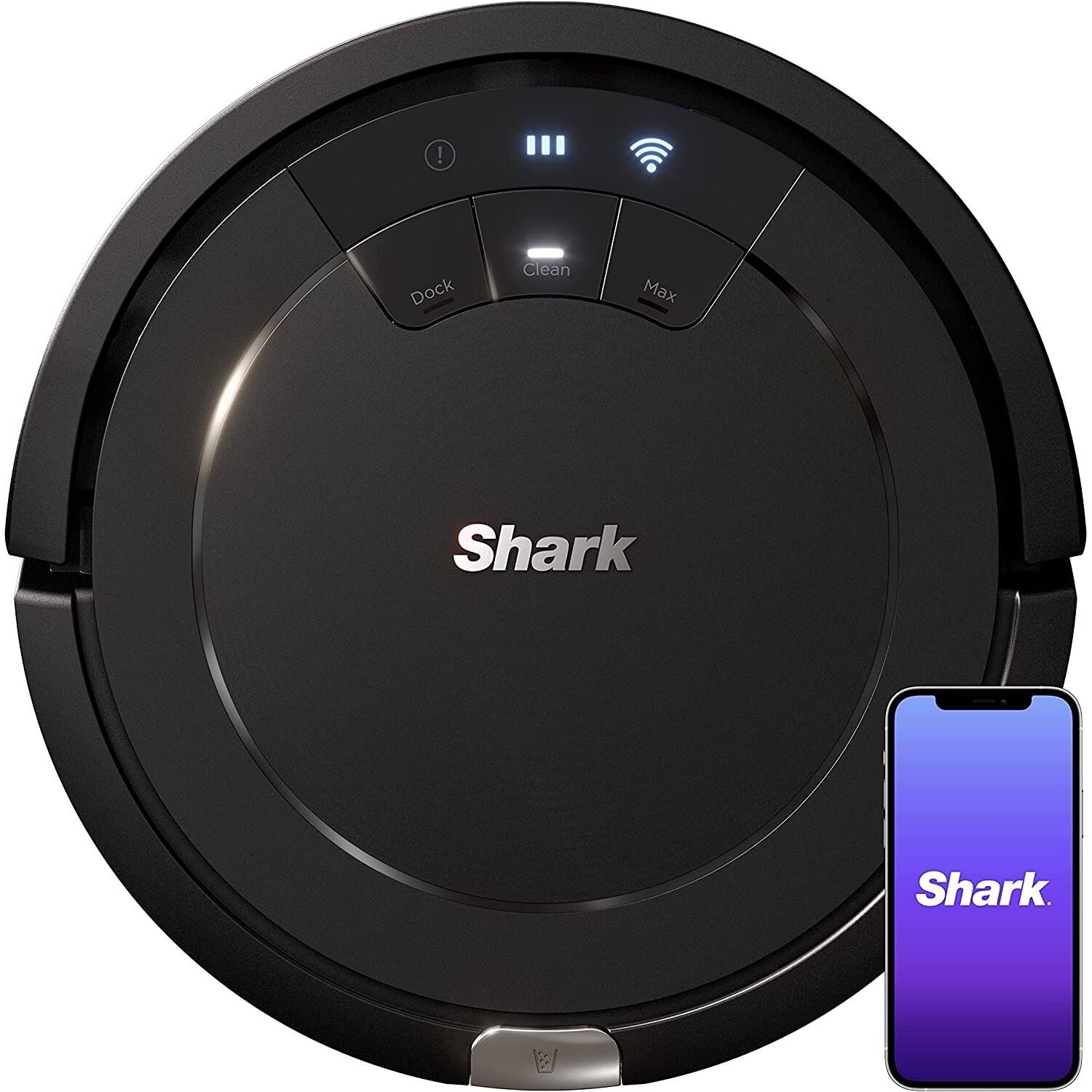 Shark | RV754CA Ion Robot Vacuum | Wi-Fi Connected | Multi Surface Cleaning | Black | Surface Cleaning, Black