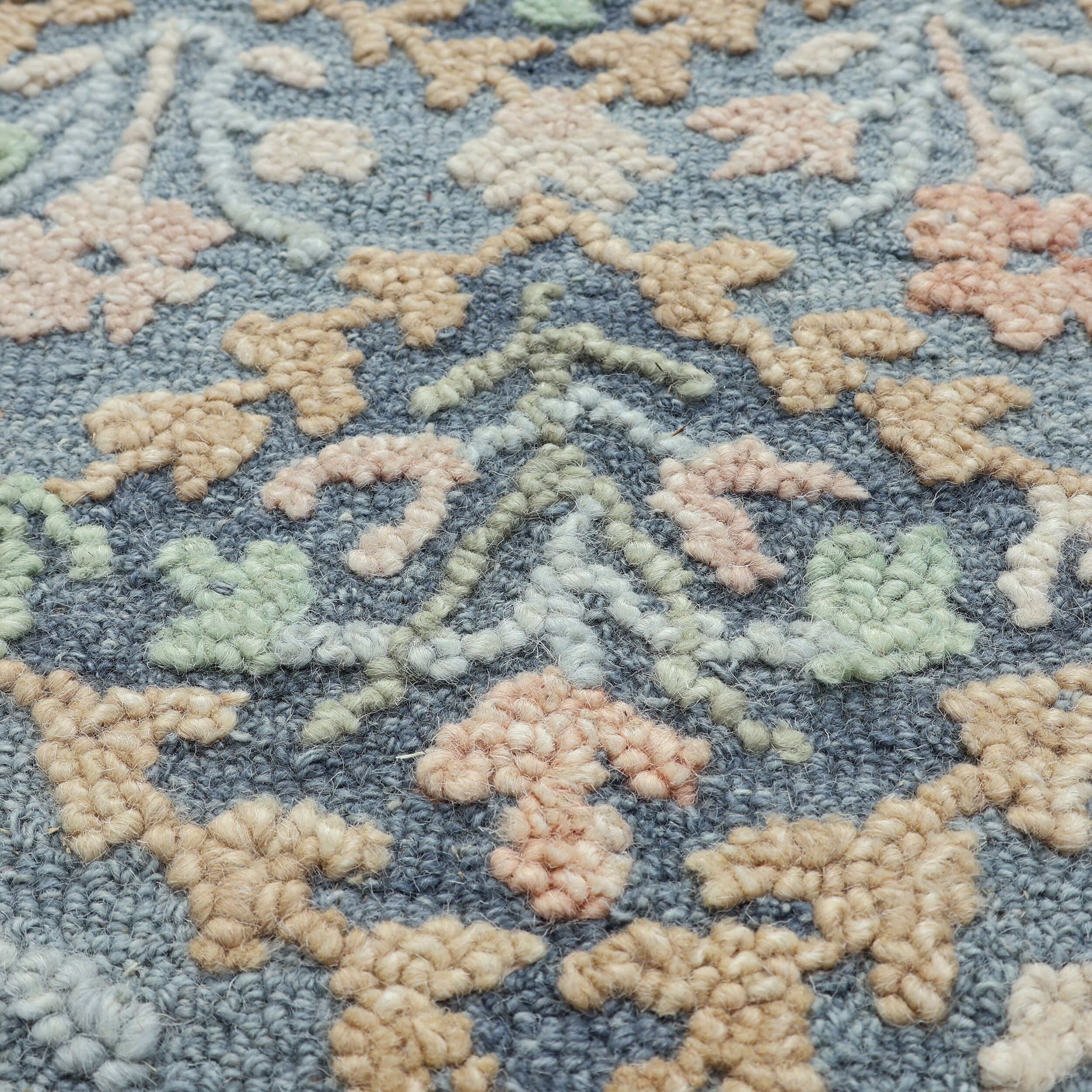 Heritage Woodblock Wool Rug 150x240cm