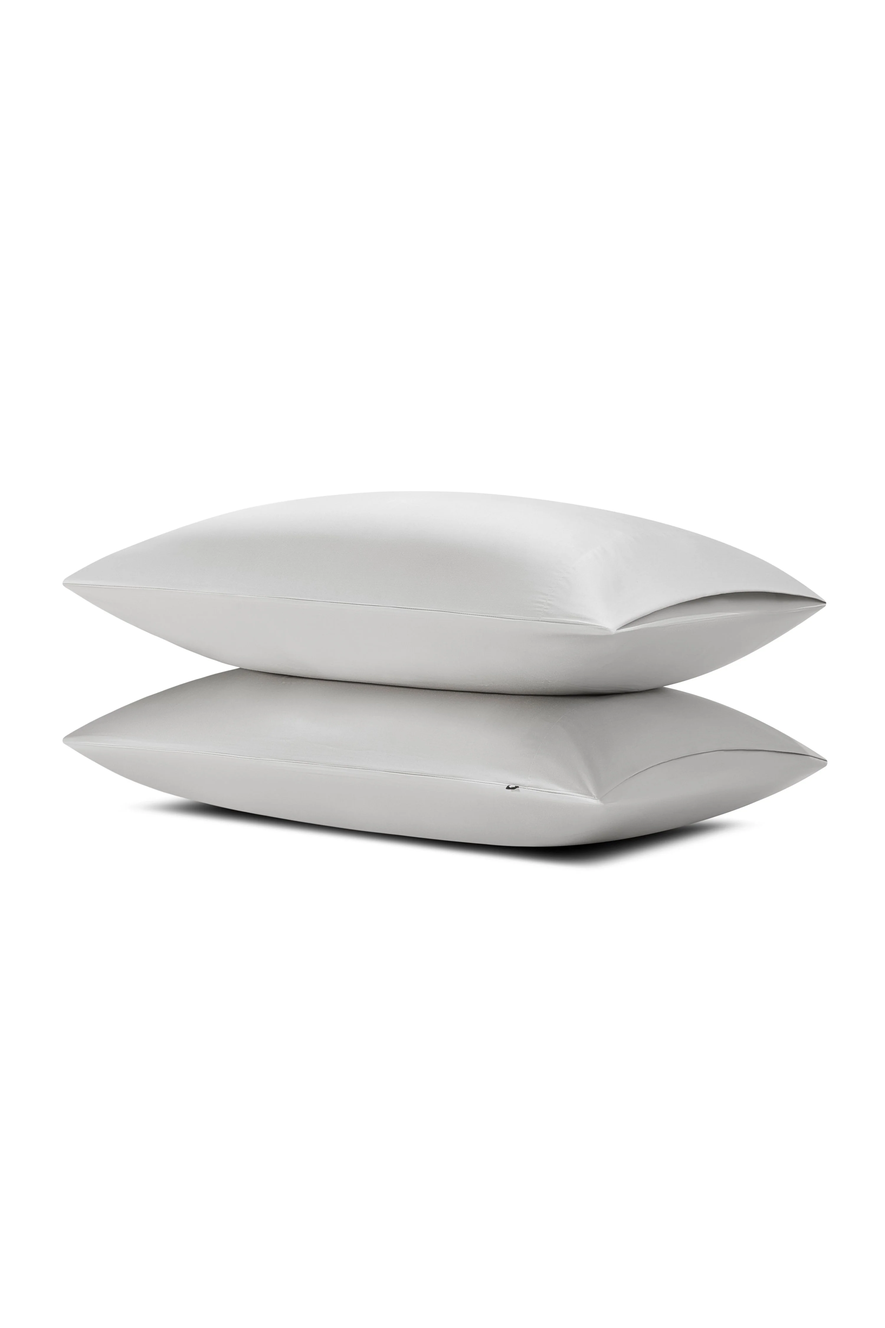 Bamboo Sateen Pillowcase Set in Dove Gray