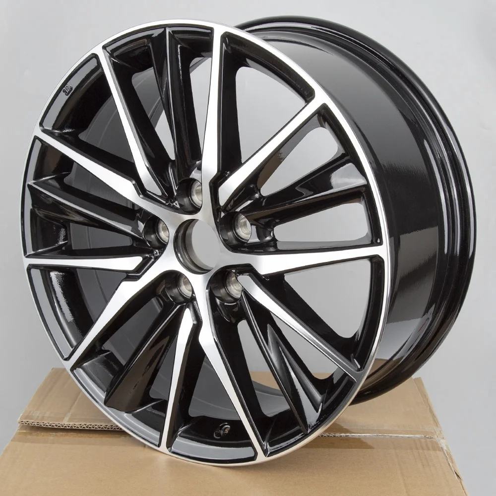 18x8 inch Wheels Rims for Toyota Camry 2018-2022, 18" Alloy Aluminum Replacement Rims(Black) - Image 6