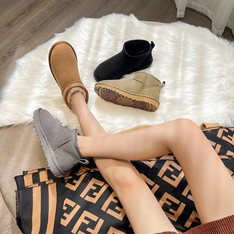 Alva - Bottines d'hiver courtes pour femmes