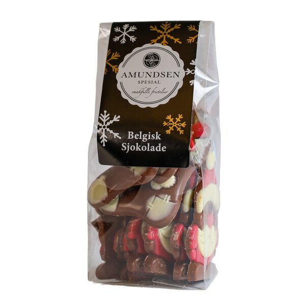 Hippy Santa Milk & Christmas Stocking sjokolade 148g