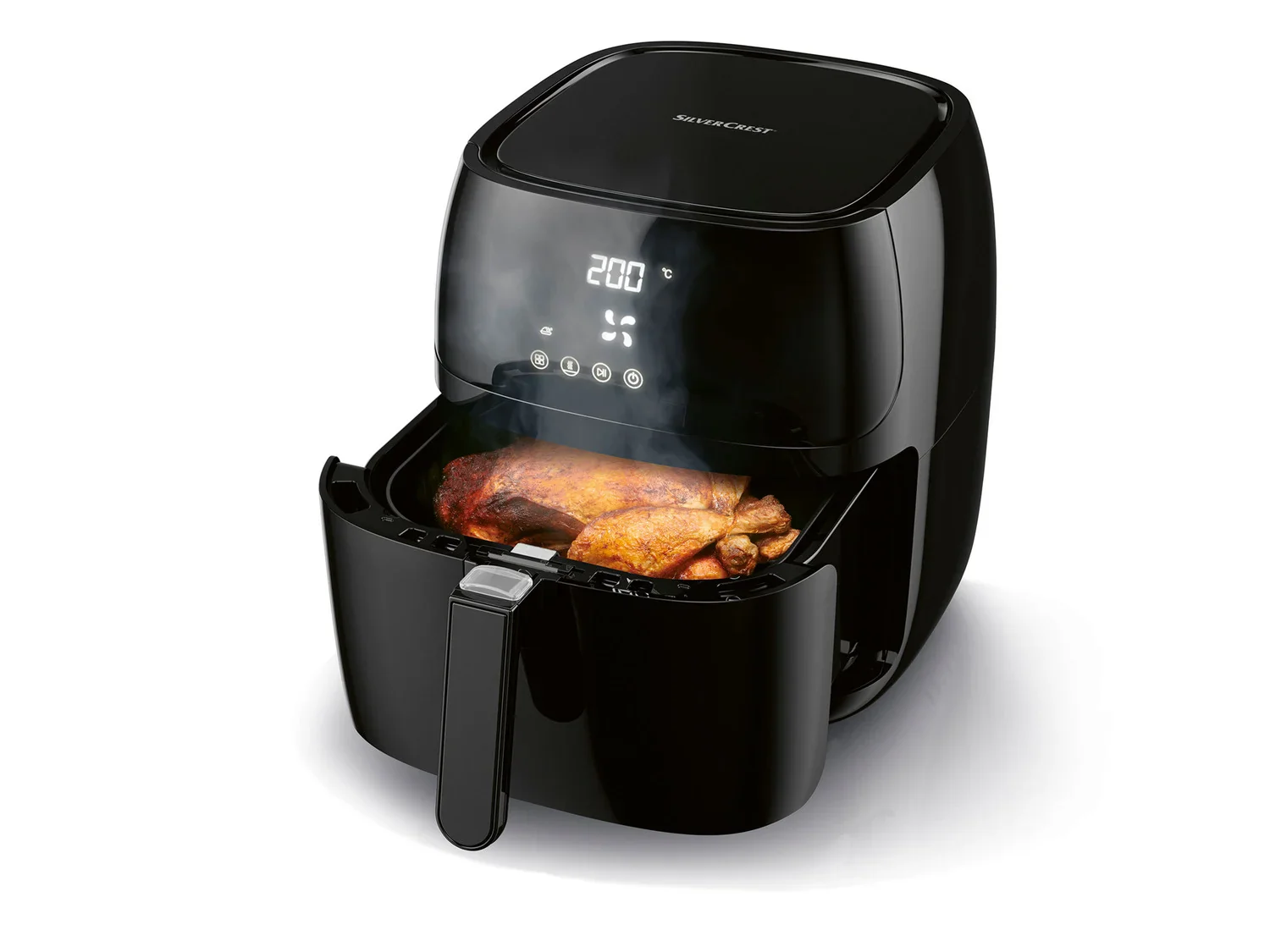 SILVERCREST KITCHEN TOOLS Air fryer numrique XL HG09443/-BS, 2150 W, 5,2 L