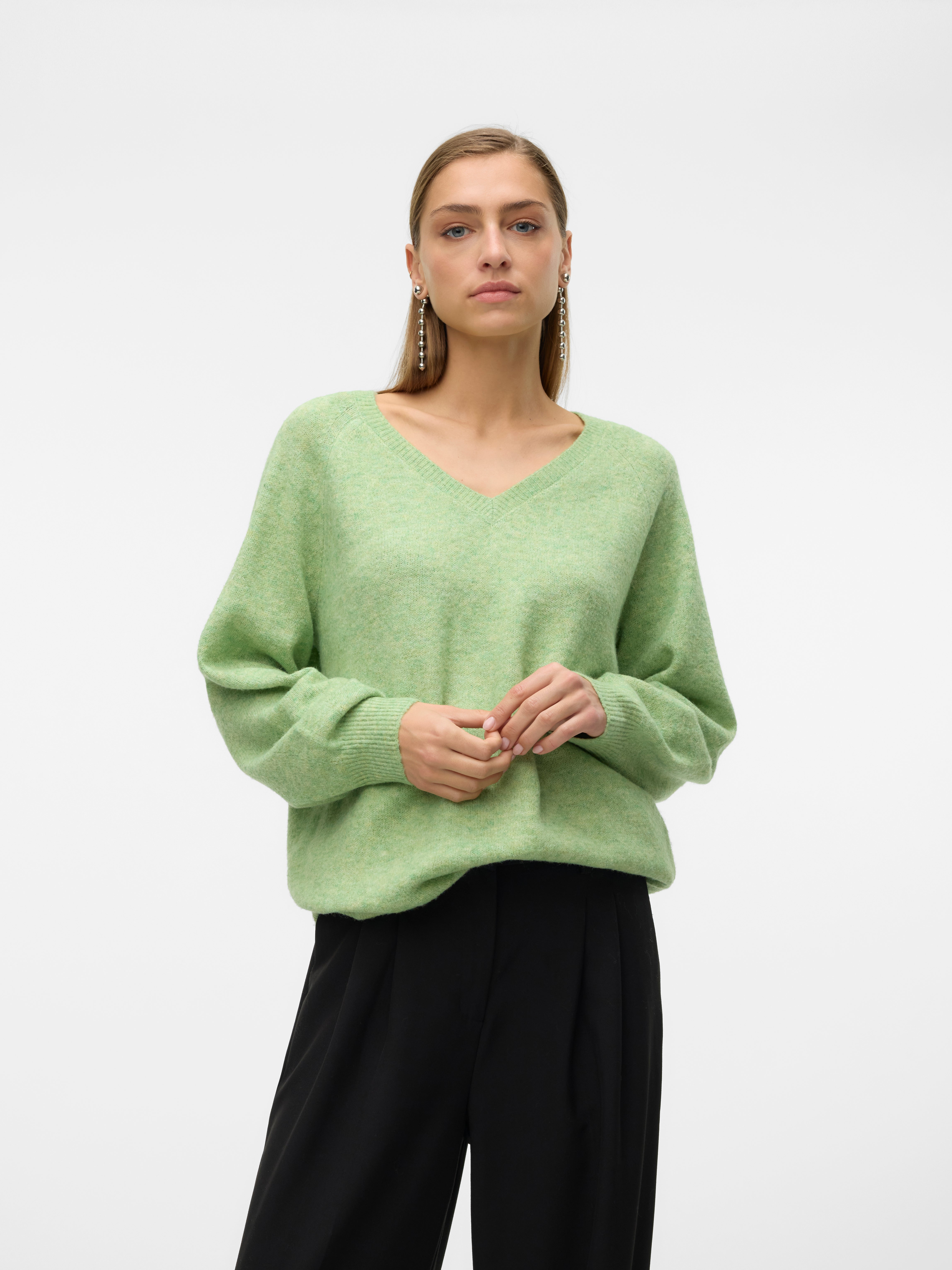 VERO MODA® VMLEAF Knitted pullover