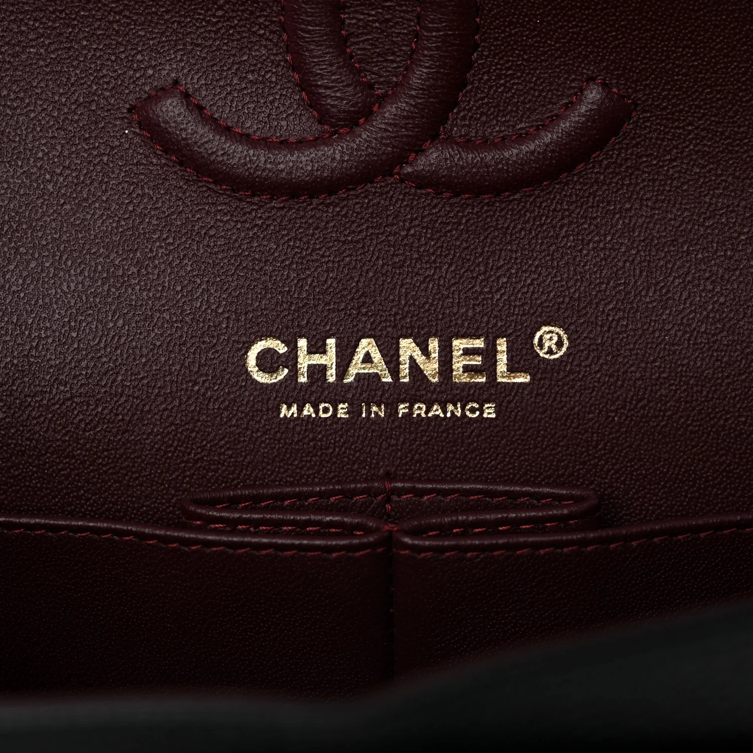 Caviar Quilted Small Double Flap Black