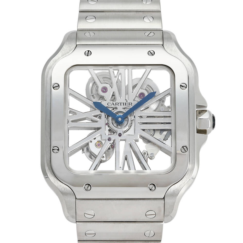 カルティエ Cartier サントス ドゥ カルティエ スケルトン
