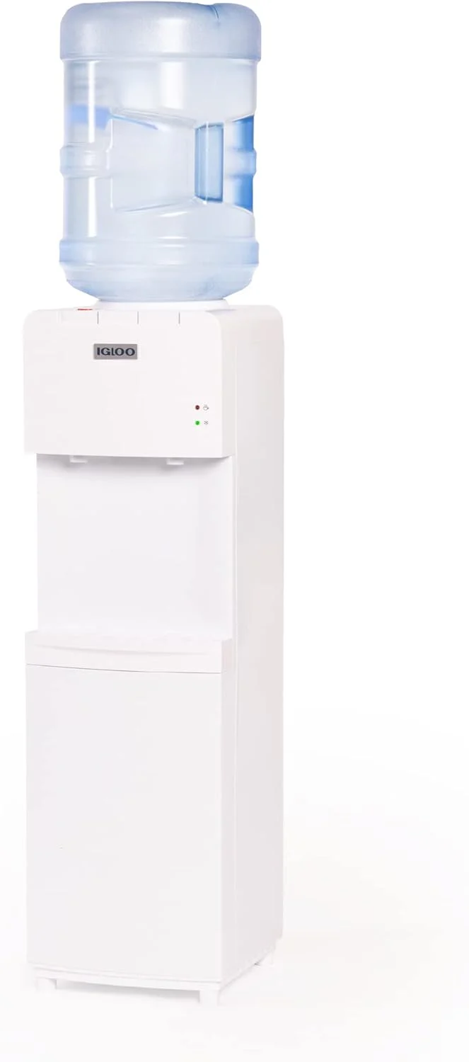 Fontaine à eau Igloo à chargement par le bas, distributeur d'eau chaude et froide à température ambiante, capacité de bonbonnes de 5 gallons