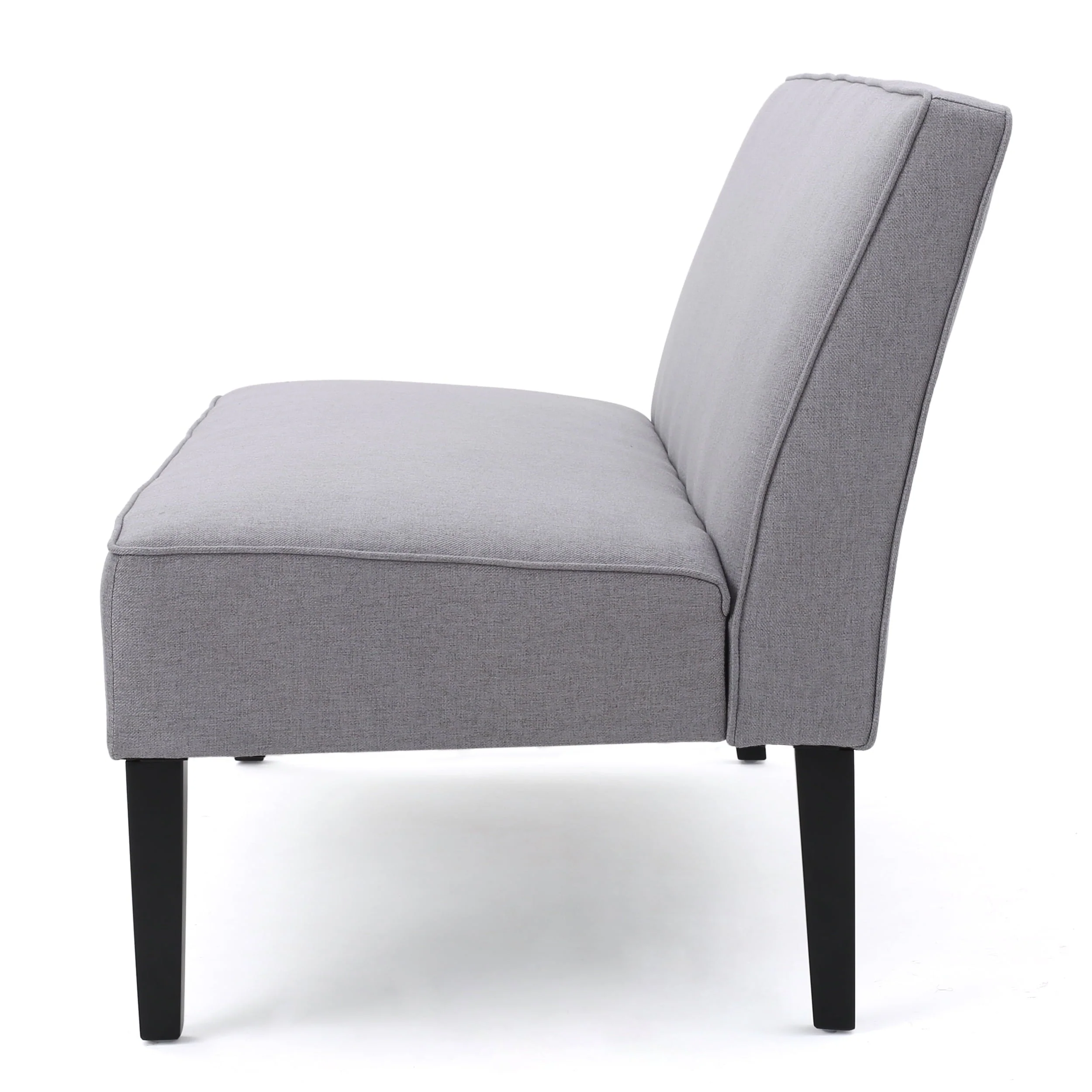 Desmond Fabric Love Seat,Light Gray - Image 3