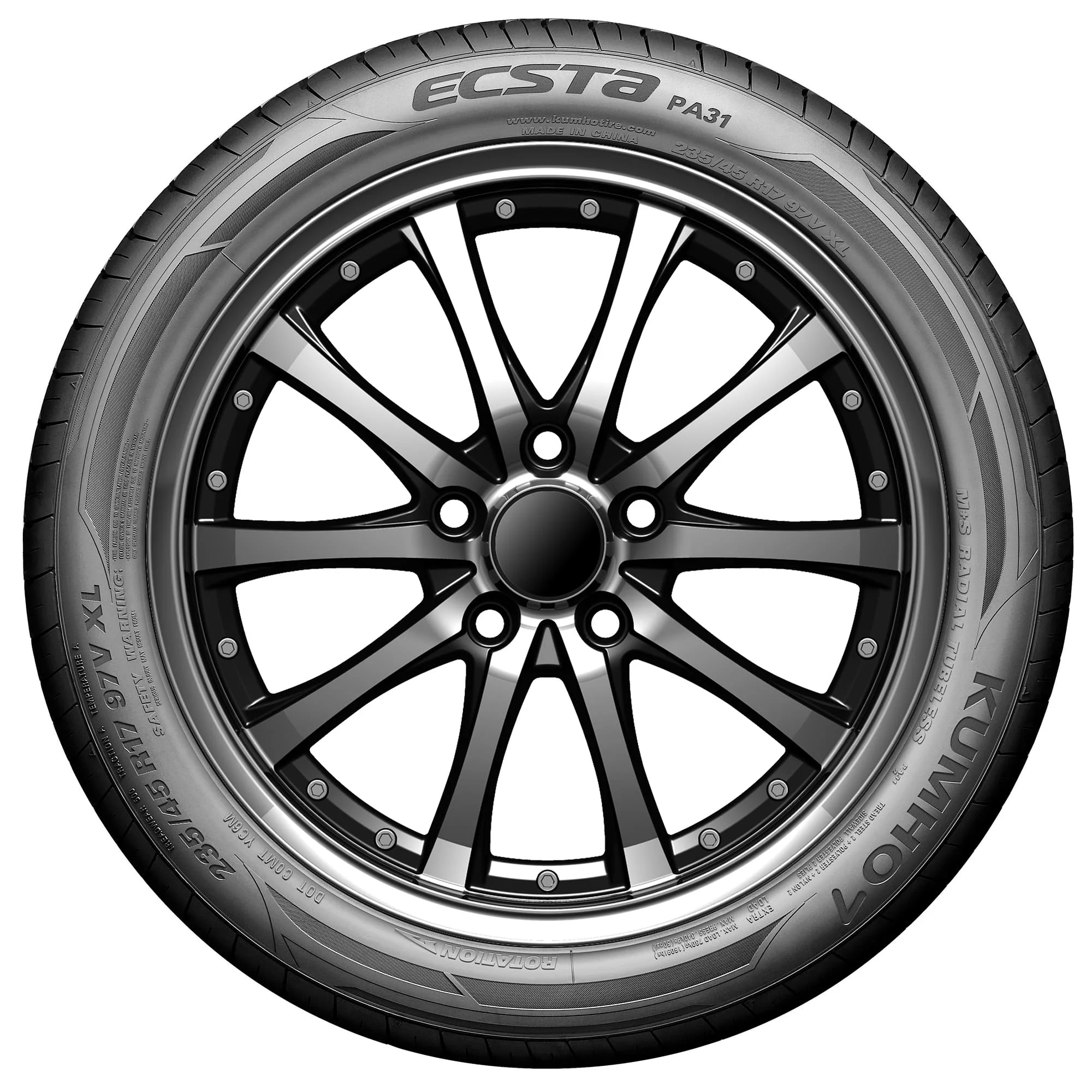 Kumho Ecsta PA31 UHP 205/50R15 86V Passenger Tire