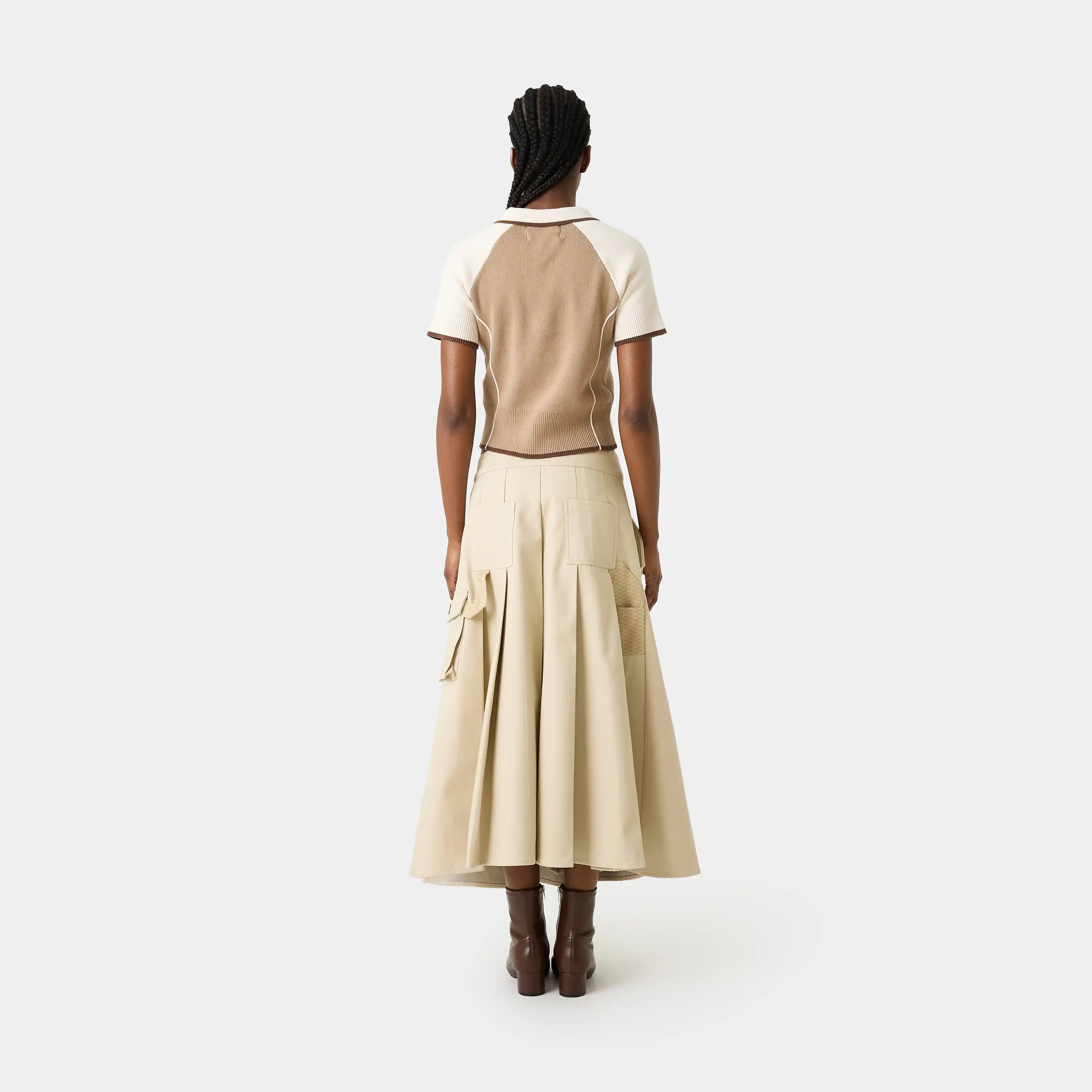 Gadget Light Camel Skirt