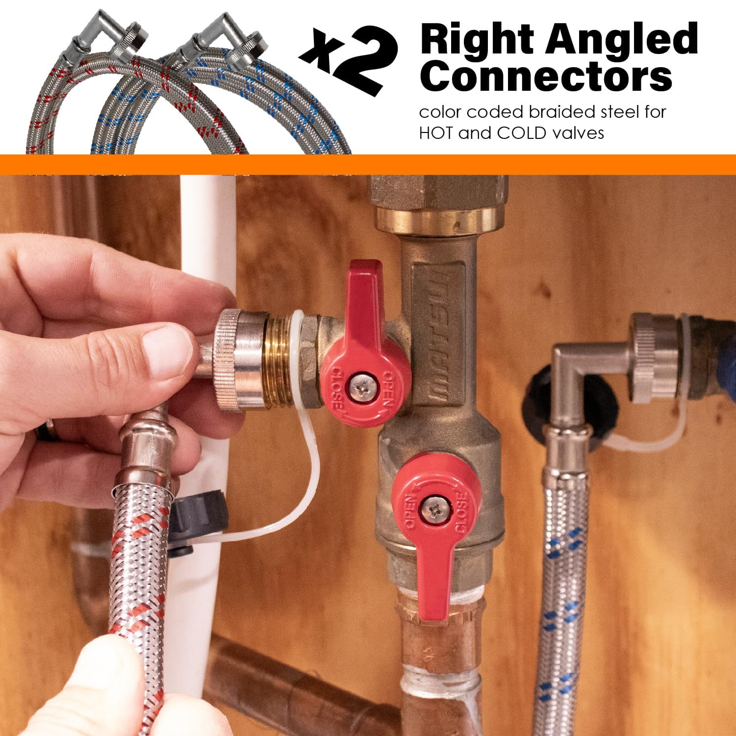 Chromex Tankless Water Heater Flush Kit with Certified Liquid Descaling Solution and Right Angle Inlet Hoses & 1/6HP Extra Strength Pump