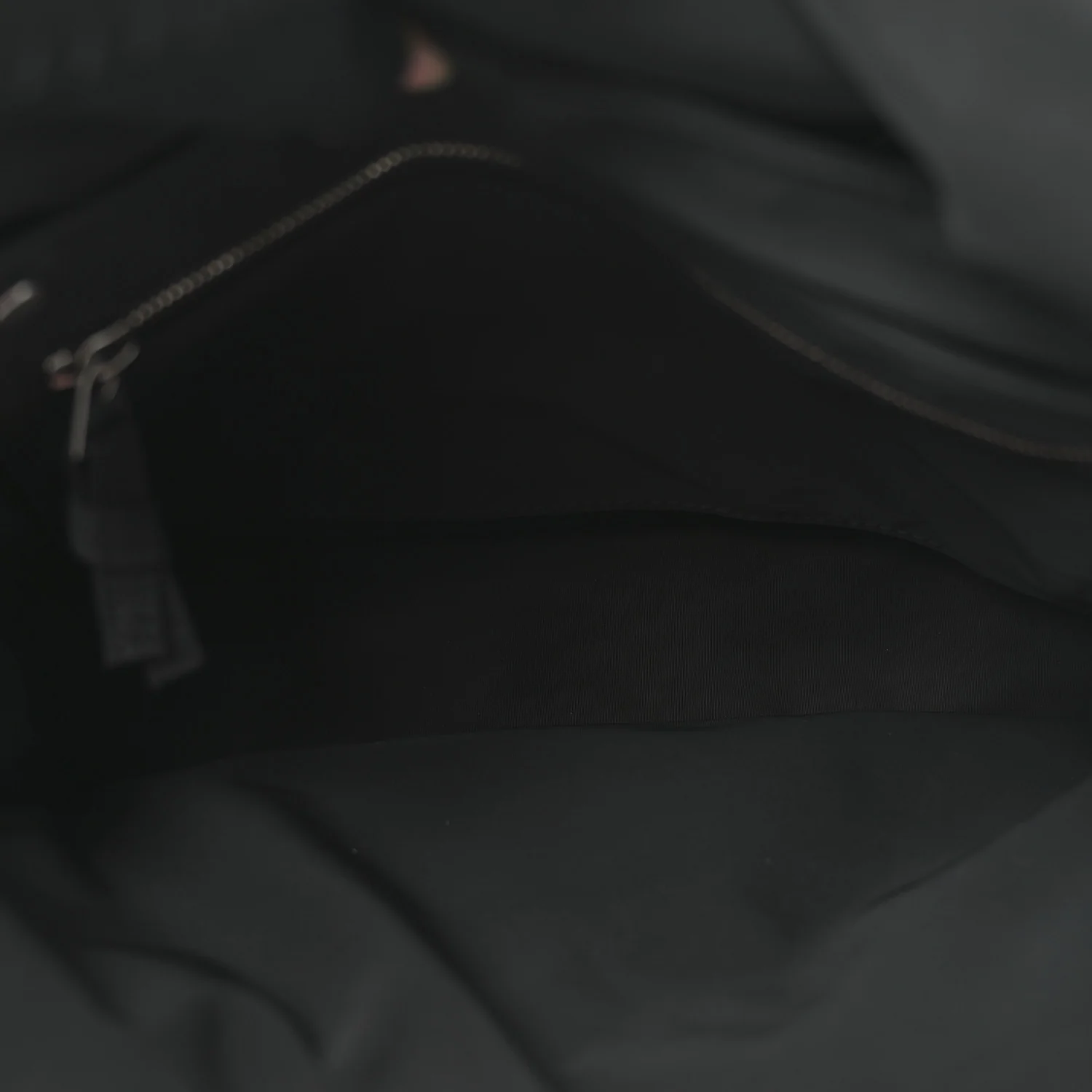 Nylon Intrecciato Padded Tech Maxi Cassette Bag Black