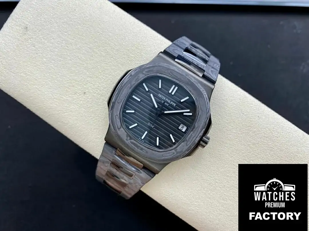 Patek Philippe Nautilus 5711 DiW Black Strap