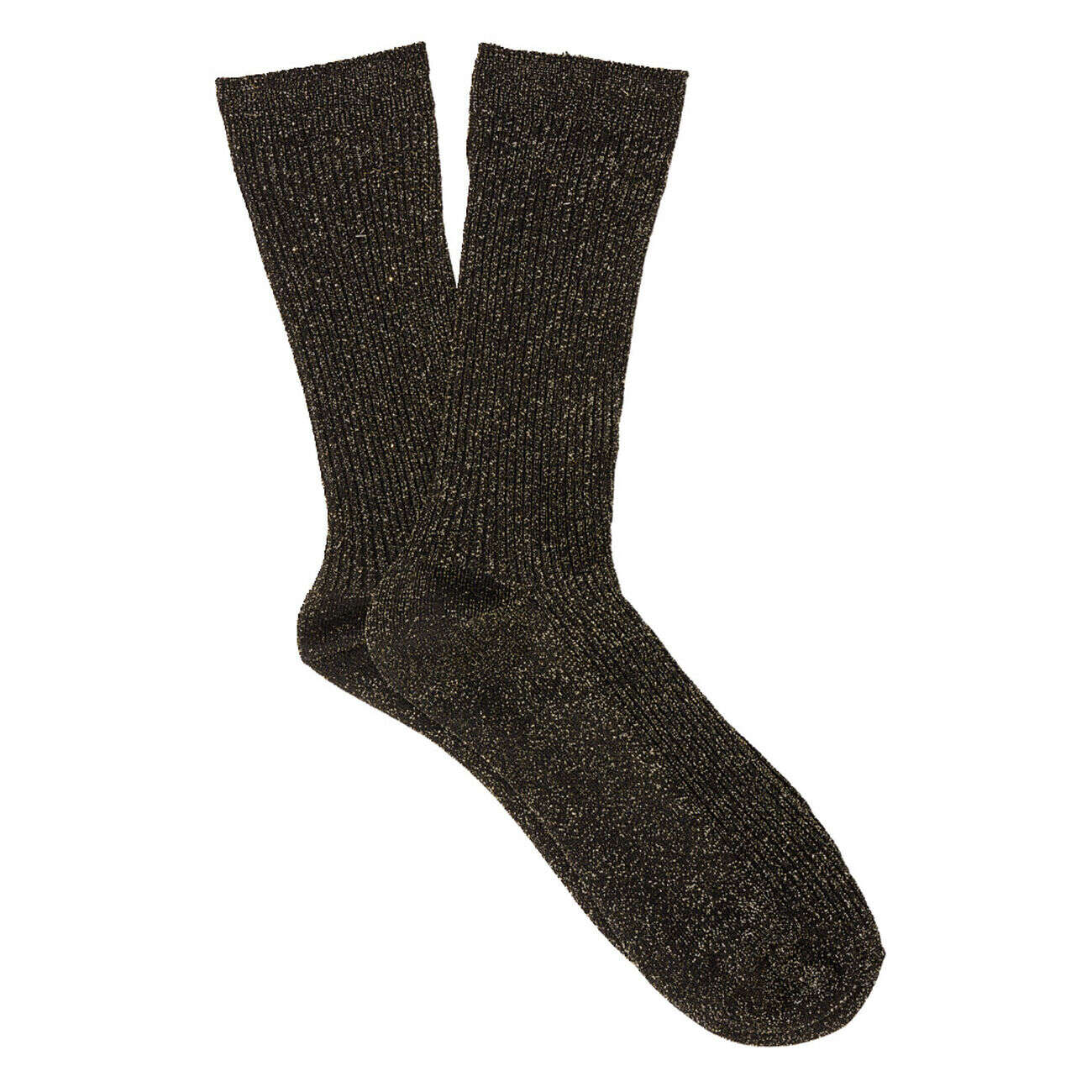 Chaussettes femme tige haute paillette T36/40 (2 modèles)