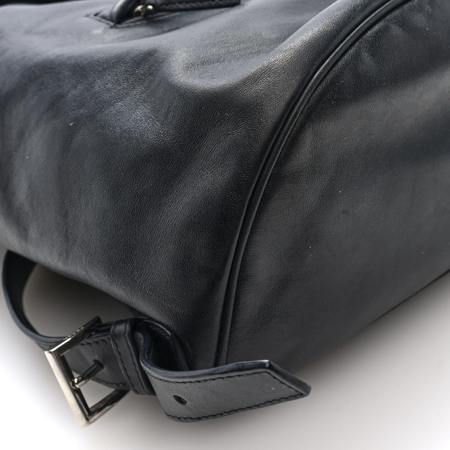 Calfskin Backpack Black