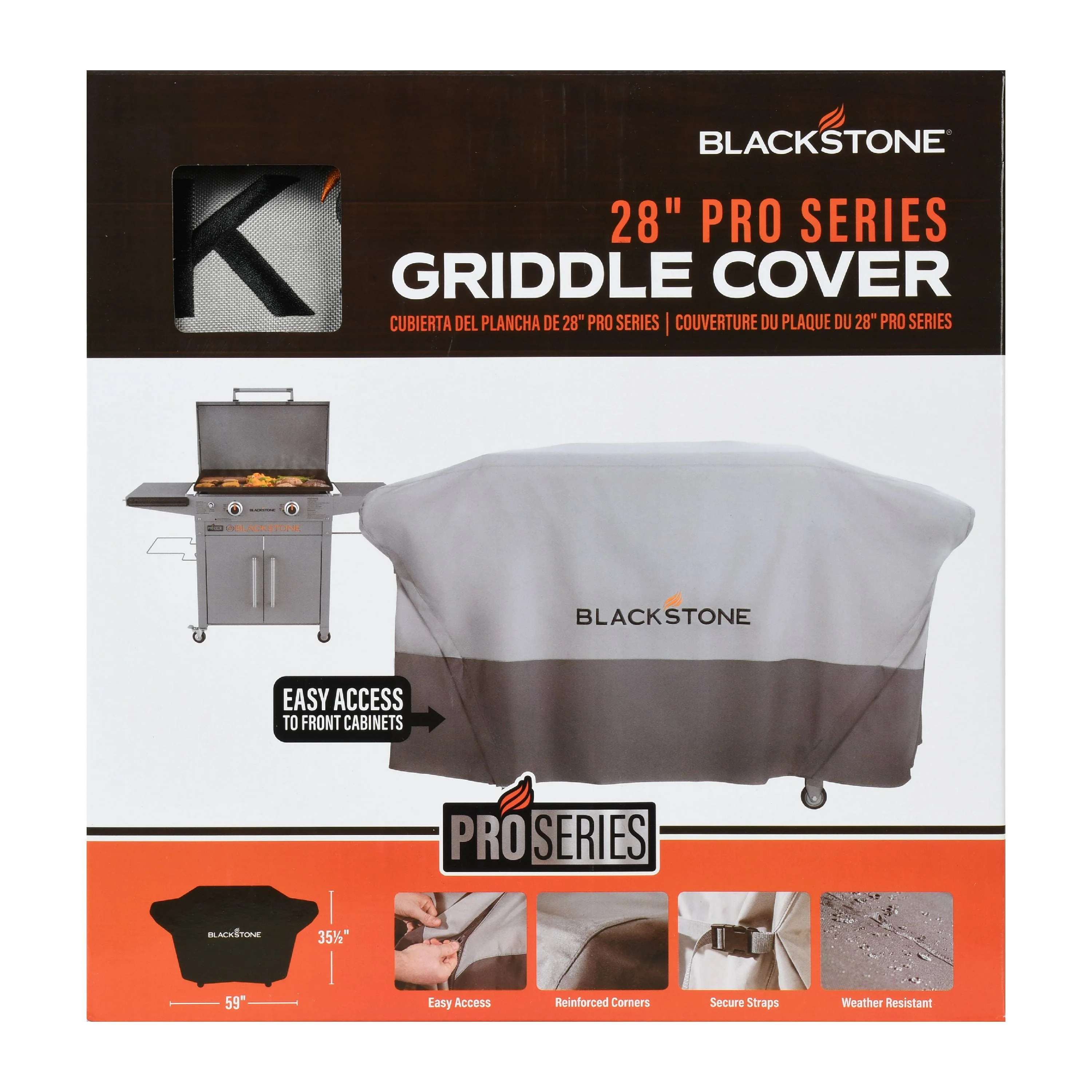 28" ProSeries Griddle Cover Fits up to 59" Wide - Image 8