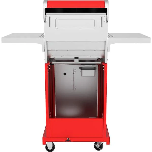Deluxe 2-Burner Propane Gas Grill in Red - Image 5