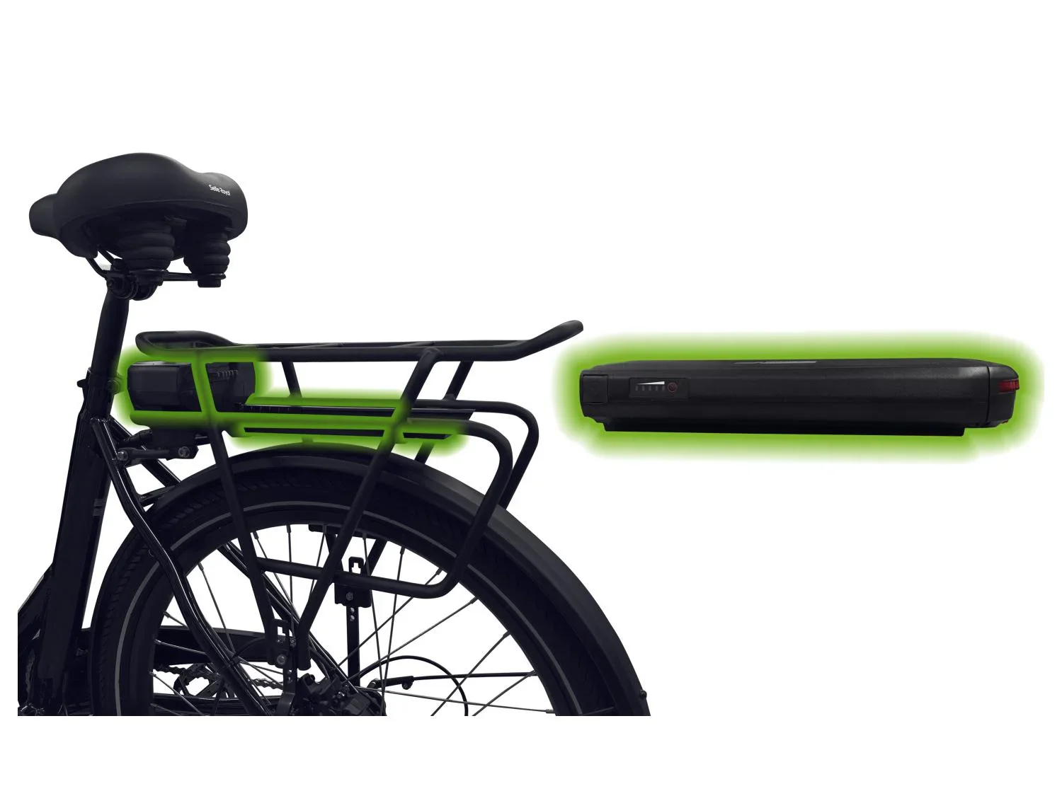 SachsenRad Velo cargo lectrique T1 Grand Trunk