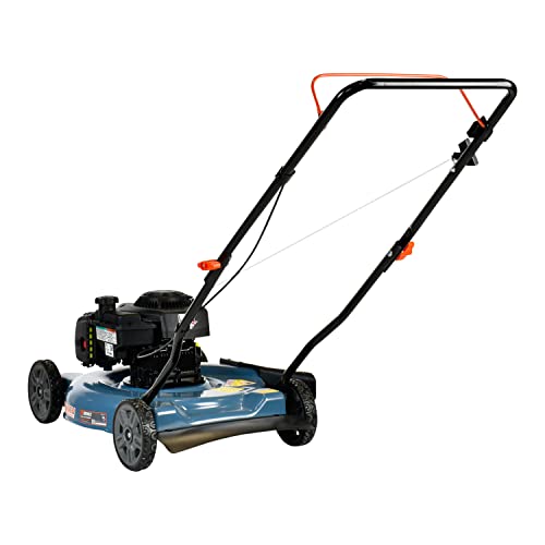 Tondeuse à gazon à essence, 50 cm (20 pouces), moteur Briggs & Stratton 4 temps de 125 cm³, tondeuse à pousser