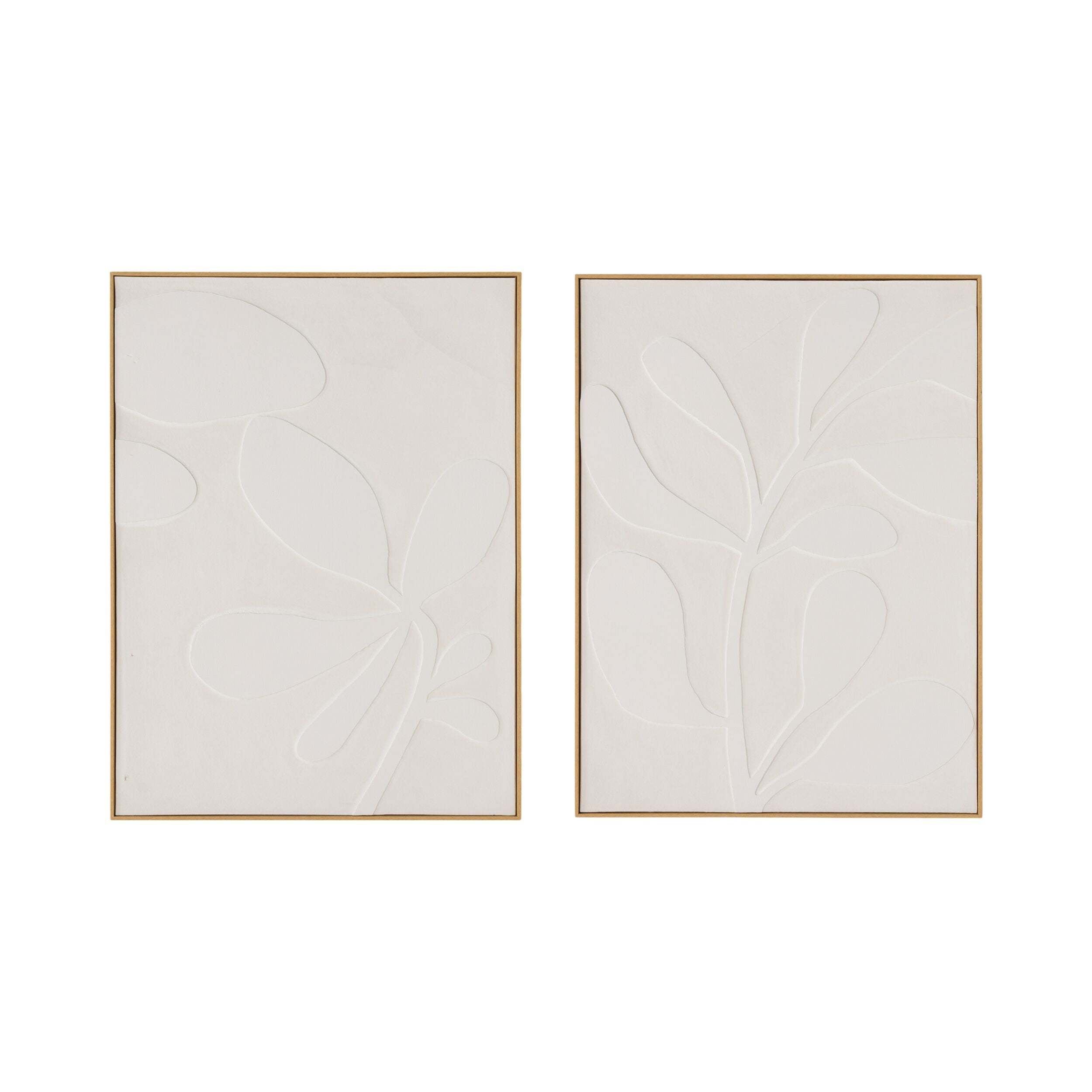 Succulent Impression Duo Framed Artwork 155x100cm