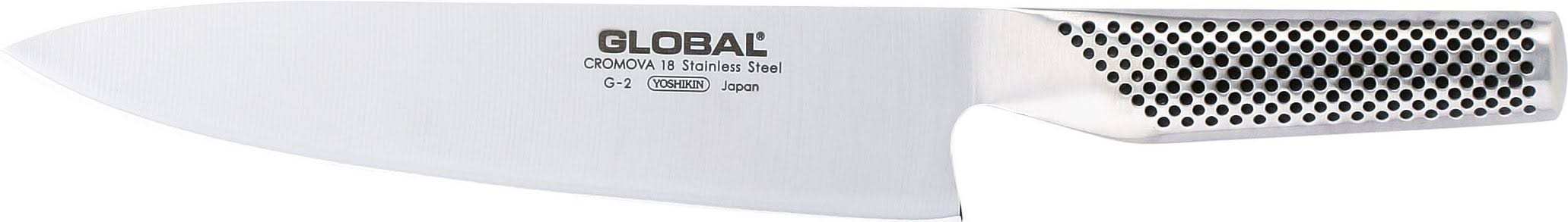 Global 8-Inch Chef's Knife, Size: 8 inch, Silver