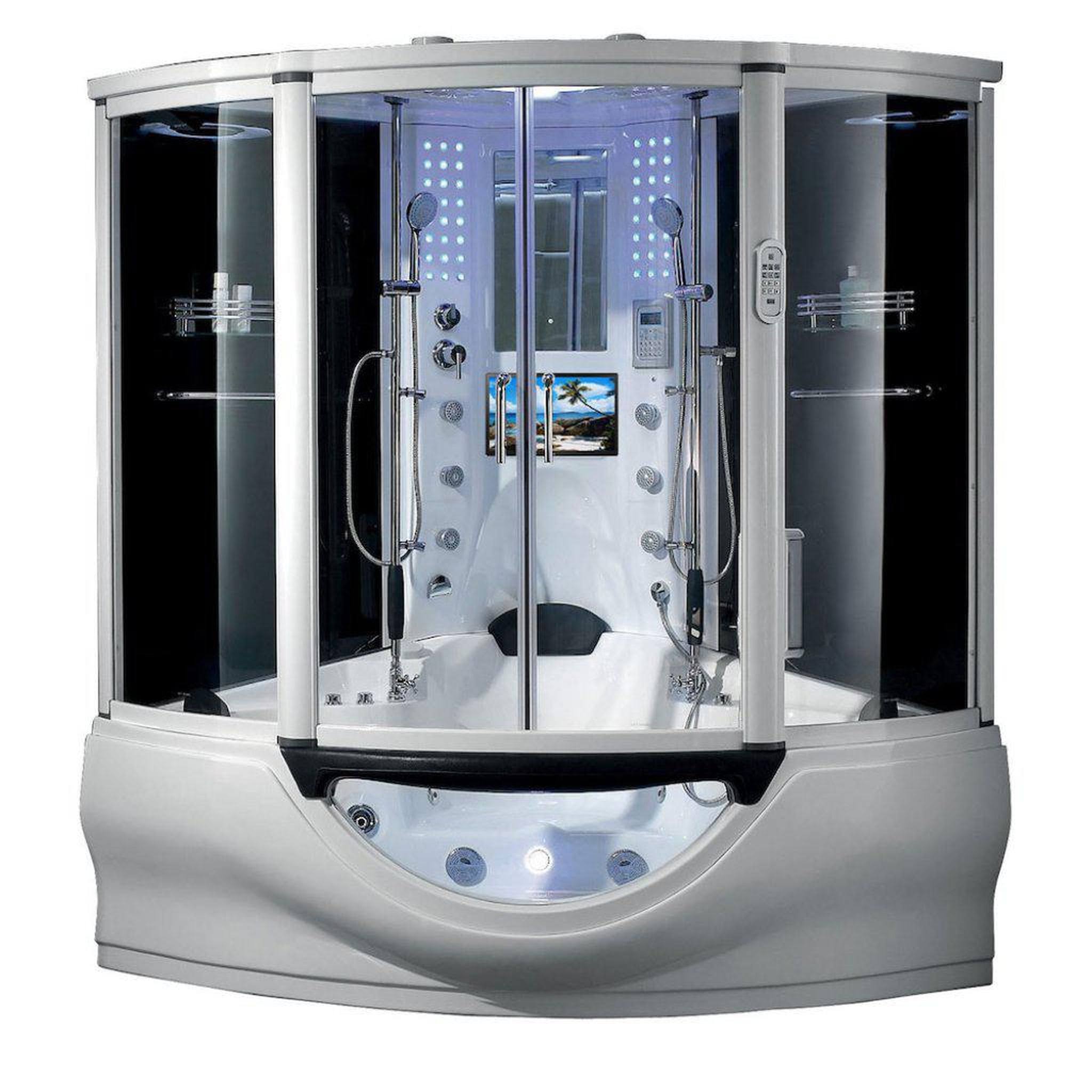 Maya Bath - Superior Steam Shower, White