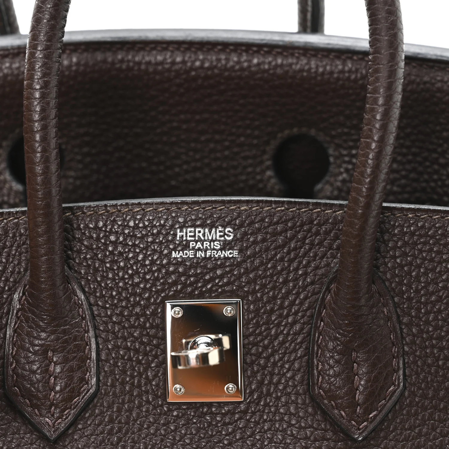 Togo Birkin 25 Chocolate
