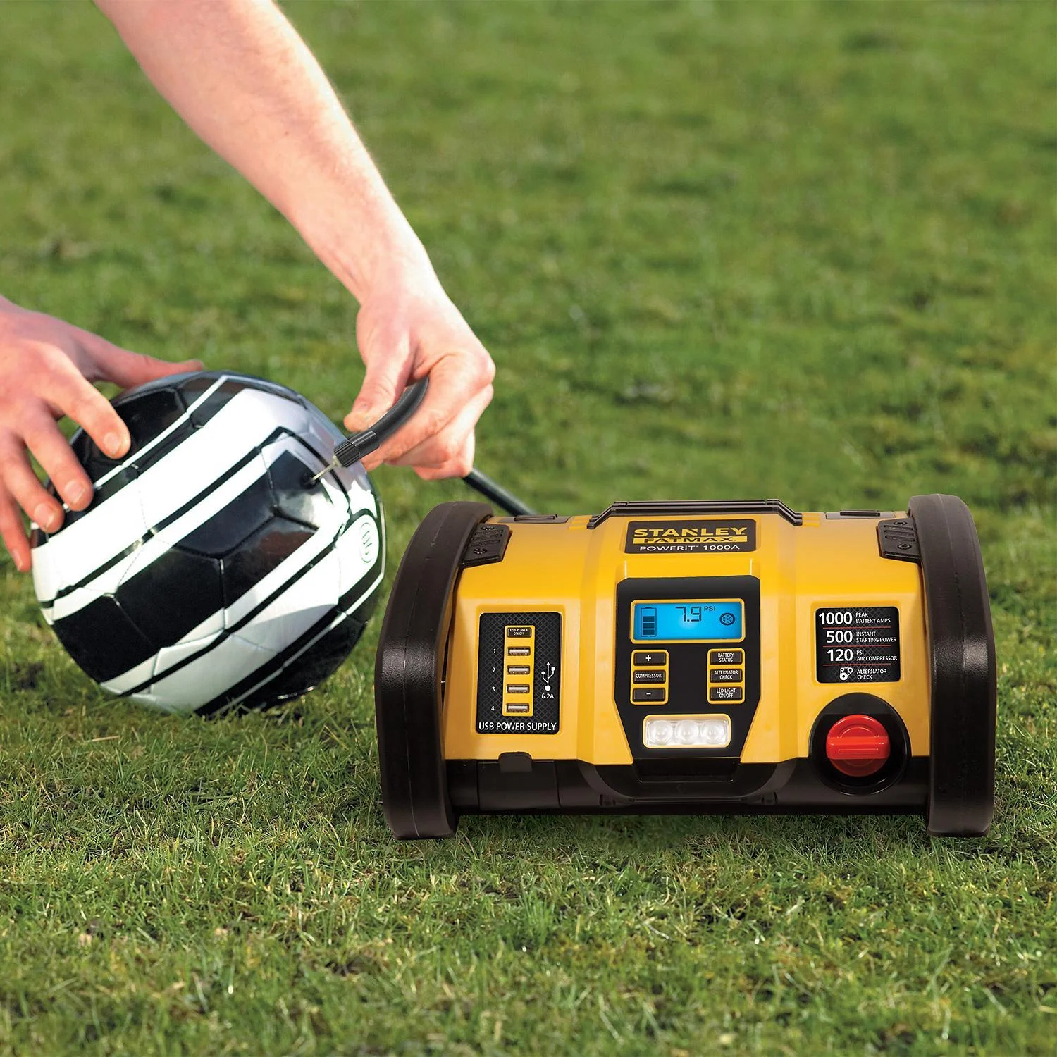 Fatmax Professional Power Station With 120 PSI Air Compressor Image 5