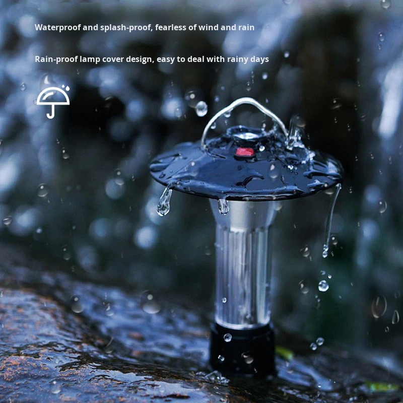 Multifunctional Hanging Tent Light LED Charging Rechargeable Stand Long Battery Life Emergency Lighting for Outdoor Camping