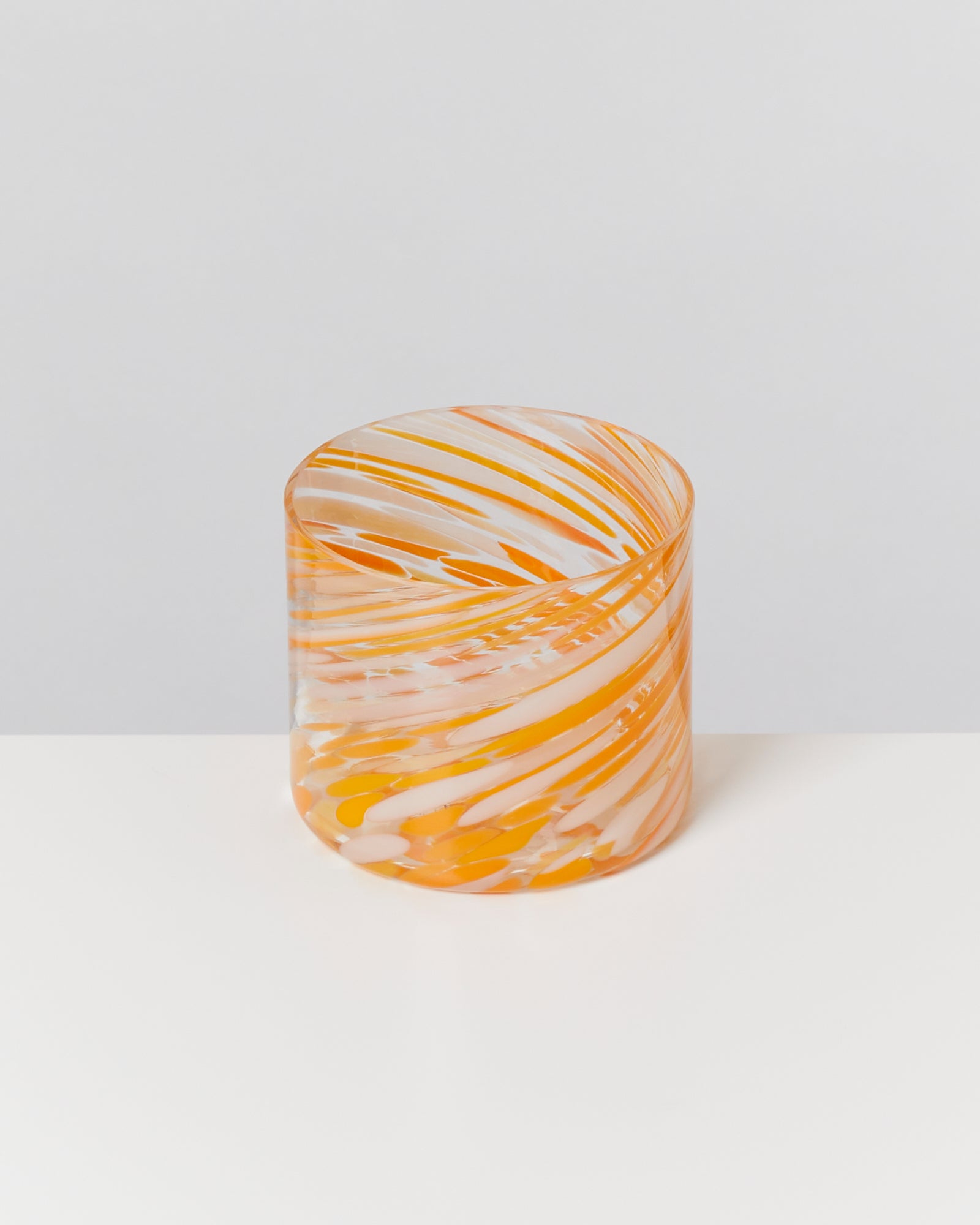 JOIA - SMALL GLASS DROPS ORANGE
