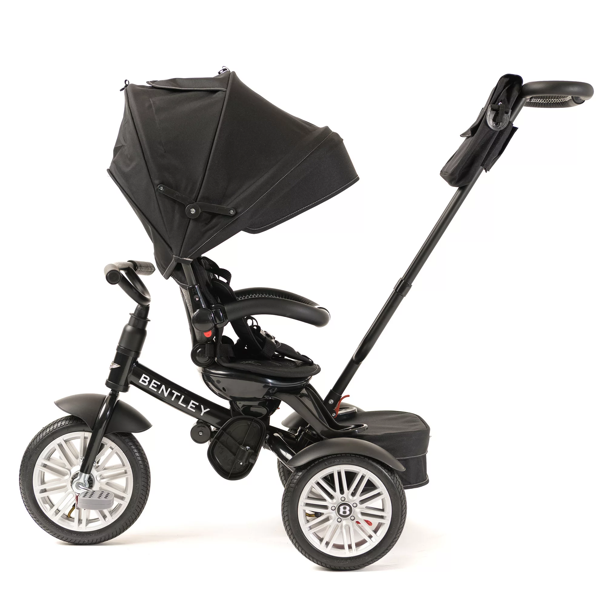 Poussette/tricycle pour enfant Bentley 6 en 1 rouge