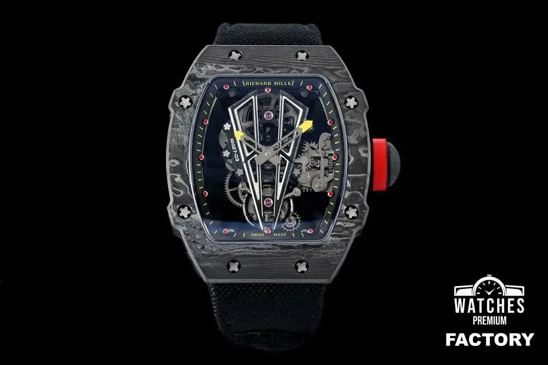 Richard Mille RM27-03 Rafael Nadal Tourbillon RM Factory Black Strap