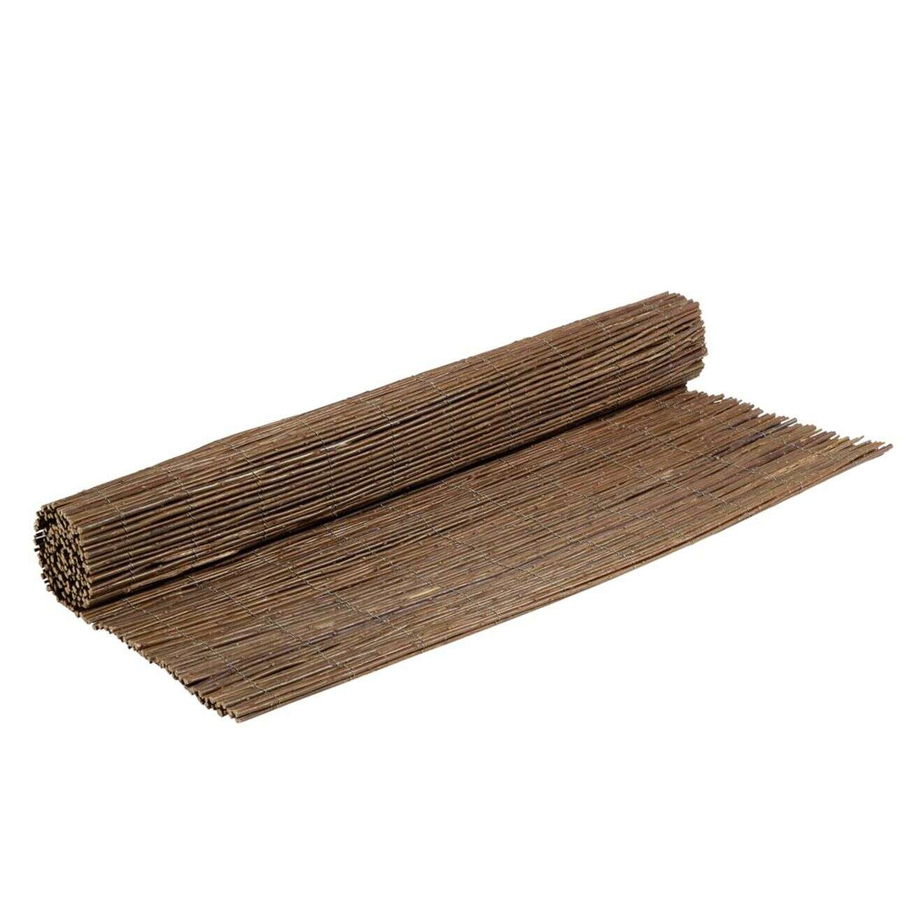 Canisse osier marron foncé