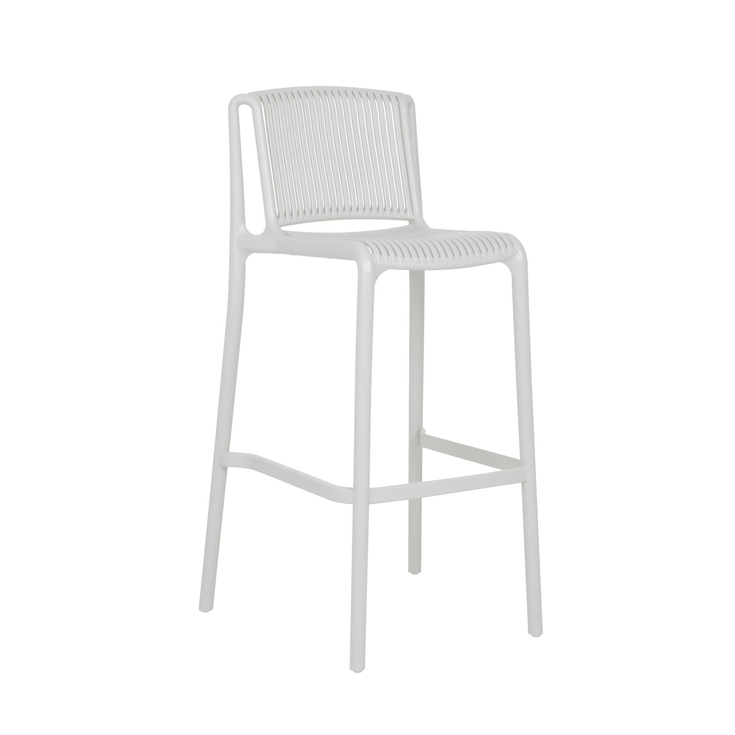 Lucco Bar Stool White